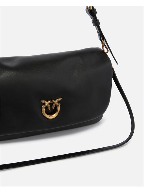 Borsa a tracolla media Love Bag Click Soft Horizontal Handle in pelle PINKO | 106178A0QO/Z99Q